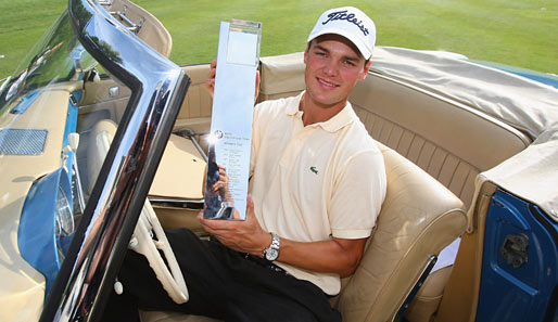 Martin Kaymer gewann die BMW International Open in Eichenried im Jahr 2008