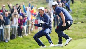 Beim Ryder Cup wird an den ersten beiden Tagen im Doppel gespielt.