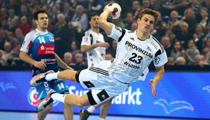 DER THW Kiel muss gegen den FC Barcelona vermutlich ohne Rune Dahmke antreten