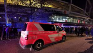 Die Halle in Stuttgart musste evakuiert werden.