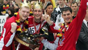 Jogi Bitter (l.) und Henning Fritz (r.) wurden 2007 im eigenen Land Weltmeister.