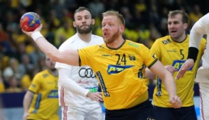 Co-Gastgeber Schweden (gelb) ist bei der Handball-WM 2023 noch ungeschlagen.