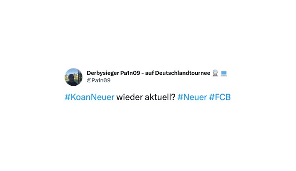 Manuel Neuer, FC Bayern München, Toni Tapalovic, Netzreaktionen, Interview