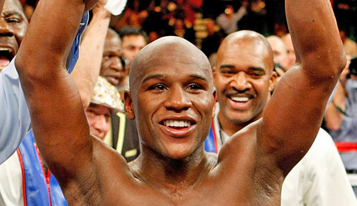 Floyd Mayweather Jr. hat in seiner Karriere noch keinen Prfikampf verloren