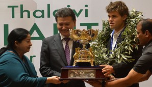 Magnus Carlsen wurde am Montag offiziell als Schach-Weltmeister geehrt