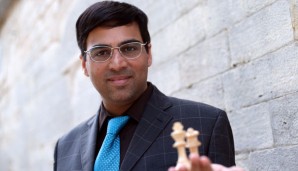 Titelverteidiger Viswanathan Anand wird auch der "Tiger von Madras" genannt
