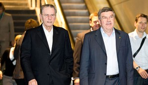 Thomas Bach (l.) beerbte Jacques Rogge als IOC-Präsident