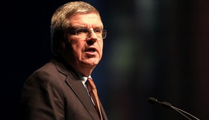 Thomas Bach gab die Spende bekannt