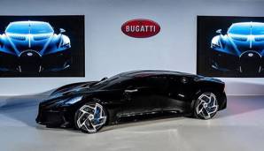 Cristiano Ronaldo (Juventus): Bugatti "La Voiture Noir" - Wert: 11 Millionen Euro.