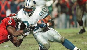 BARRY SANDERS (Running Back, 1989-1998): Nach zehn Bro-Bowl-Teilnahmen in zehn Jahren hatte Sanders den NFL-Rushing-Rekord vor Augen. Seine Detroit Lions waren in dieser Zeit aber so schlecht, dass er mit nur 31 lieber aufhörte ...