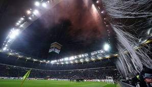 In der Commerzbank Arena sind für das Spiel Frankfurt gegen Basel Zuschauer zugelassen.