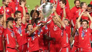 Platz 1: FC Bayern München (Deutschland, Fußball) - 1317 Stimmen (34,68 Prozent)