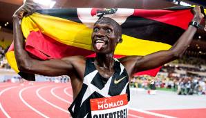 Platz 8: Joshua Cheptegei (Uganda, Leichtathletik, Langstreckenlauf) - 181 Stimmen (4,77 Prozent)