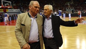 Uli Hoeneß ist sehr stolz auf seine Mannschaften im Fußball -und Basketballbereich