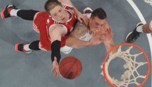 Vladimir Stimac (l.) musste sich mit den Bayern geschlagen geben