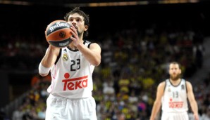 Sergio Llull stellte mit fünf Dreiern im ersten Viertel gleich mehrere Rekorde ein