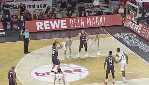 Brose Bamberg siegte nach einem Krimi im Achtelfinal-Hinspiel der Basketball Champions League.