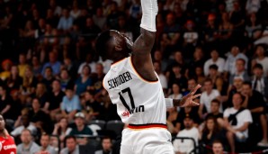 Dennis Schröder trifft mit Deutschland heute auf Japan.