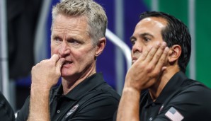 Steve Kerr ist der Coach der USA.