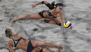 Kira Walkenhorst und Laura Ludwig sind die bekanntesten deutschen Beachvolleyballerinnen.