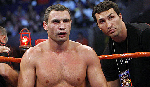 Auch Witali Klitschko (l.) hat den Chemiepokal schon einmal gewonnen