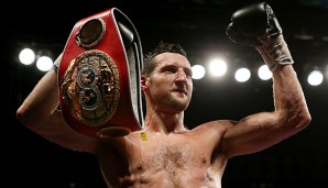 Froch hängt seine Boxhandschuhe an den Nagel