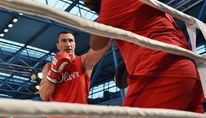 Wladimir Klitschko muss am Samstag in Düsseldorf gegen Tyson Fury ran