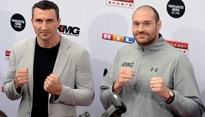 Wladimir Klitschko trifft in Manchester auf Tyson Fury