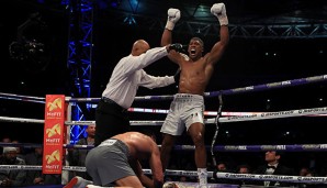 Anthony Joshua hat Wladimir Klitschko besiegt