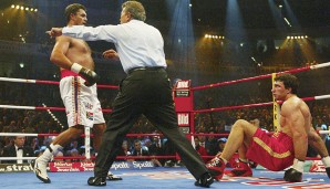 8. März 2003, WBO-Titel: Niederlage gegen Corrie Sanders durch t.K.o.