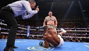 Andy Ruiz bezwang Anthony Joshua durch technischen K.o. in der siebten Runde.