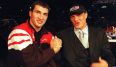 Wladimir Klitschko (l.) und Axel Schulz boxten 1999 um die Europameisterschaft.