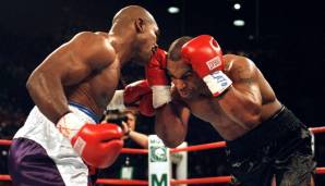 Holyfield und Tyson kämpften bereits zweimal gegeneinander. Kommt es zum dritten Aufeinandertreffen?