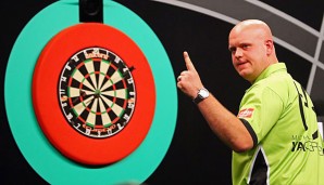 Michael van Gerwen trifft im Viertelfinale auf Dave Chisnall