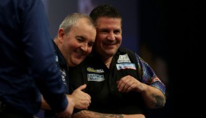 Gary Anderson und Phil Taylor treffen im Viertelfinale aufeinander