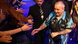 Phil Taylor ist bei der WM im Viertelfinale ausgeschieden