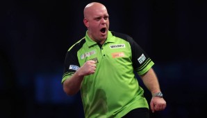 Michael van Gerwen gewinnt gegen Dirk van Duijvenbode souverän mit 4:1.