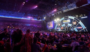 Seit 2007 wird die Darts-WM im Alexandra Palace in London ausgetragen.