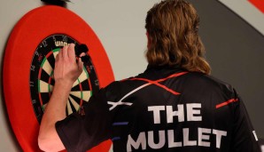 Danny Jansen zog bei der Darts-WM in die zweite Runde ein.