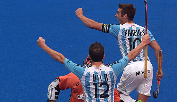 Argentiniens Hockey-Herren dürfen sich auf Rio 2016 freuen