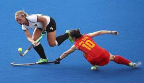 Deutschland gegen China im Hockey gab es auch bei den Olympischen Spielen in Rio