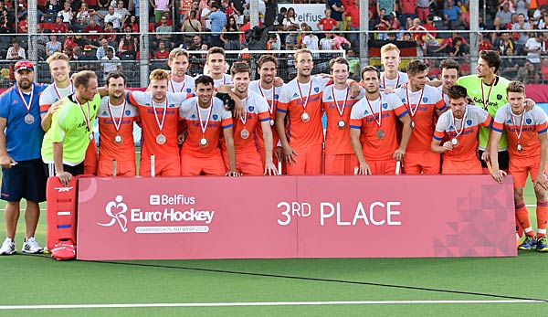 Die Niederlande belegt den dritten Platz der Hockey-EM.