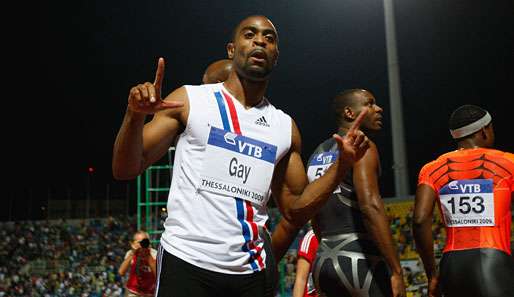 Tyson Gay wurde am 9. August 1982 in Lexington geboren