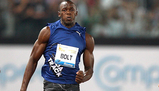 Ließ im tschechischen Ostrau knapp seinen Landsmann Asafa Powell hinter sich: Usain Bolt