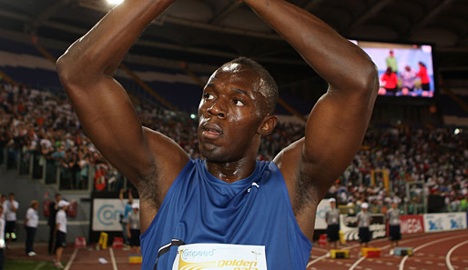 Der Jamaikaner Usain Bolt feierte bei der WM in Berlin vor zwei Jahren einen Dreifach-Triumph