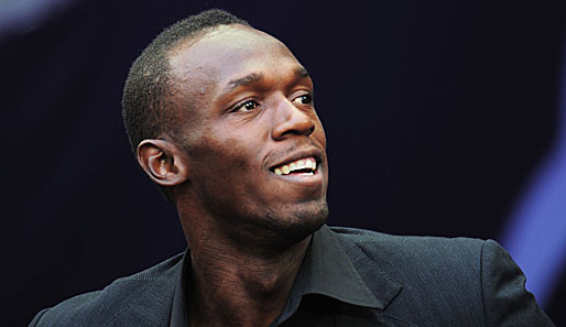 Sprint-Superstar Usain Bolt sieht seine sportliche Zukunft bei Manchester United