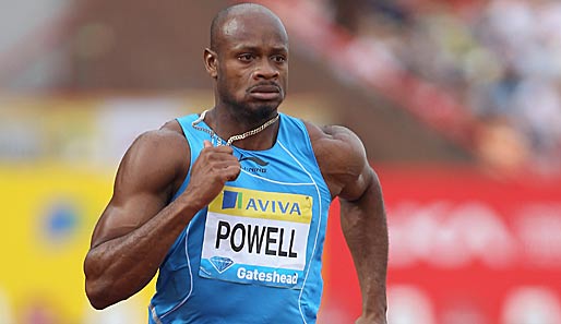 Asafa Powell ist beim Diamond-League-Meeting in London nicht am Start