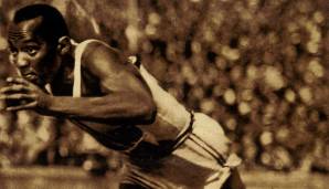 Jesse Owens gewann bei den Olympischen Spielen 1936 vier Goldmedaillen.