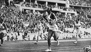 Jesse Owens gewann in Berlin 1936 mehrere Goldmedaillen