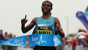 Kenenisa Bekele hat sich bereits drei olympische Goldmedaillen "auf der Bahn" gesichert